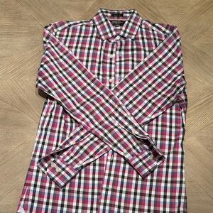 Banana Republic Men's Multicolor Checkered Shirt